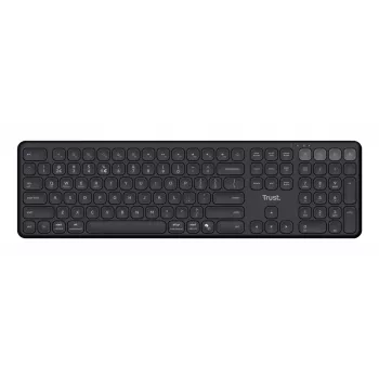 Trust Vaiya klaviatūra Namai/Biuras RF belaidė + Bluetooth QWERTZ vokiška juoda