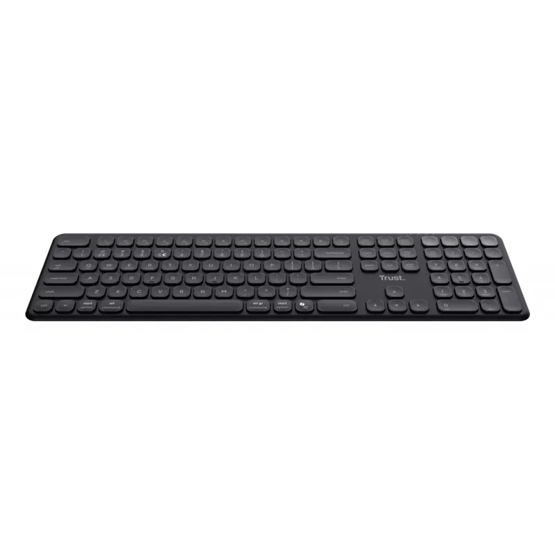 Trust Vaiya klaviatūra Namai/Biuras RF belaidė + Bluetooth QWERTZ vokiška juoda