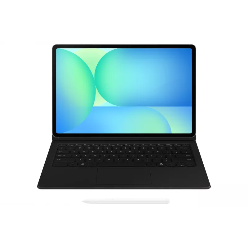 Klaviatūra Samsung EF-DX625 QWERTZ vokiškas Juoda Pogo Pin