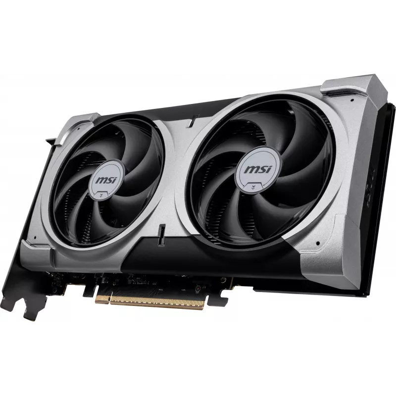 Vaizdo plokštė MSI GeForce RTX 5060 Ti 16 GB GDDR7, PCIe 5.0, 128 bit, 2602 MHz boost, 180 W, 2 ventiliatoriai