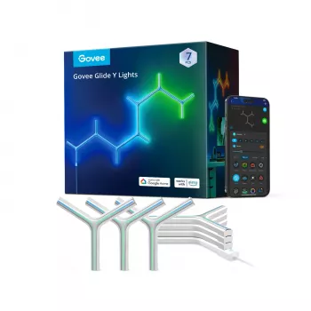 Govee Glide B6062 RGBIC Y sieninė šviesa išmanioji Wi-Fi/Bluetooth 72 W