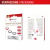 Displex Premium apsauginis stiklas kameros objektyvui, iPhone 16/16 Plus/17, 10H, viengubas žiedas, DLC, permatomas, Quick Mount