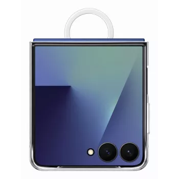 Samsung Galaxy Z Flip7 apsauginis dėklas Skaidrus EF-QF766CTEGWW