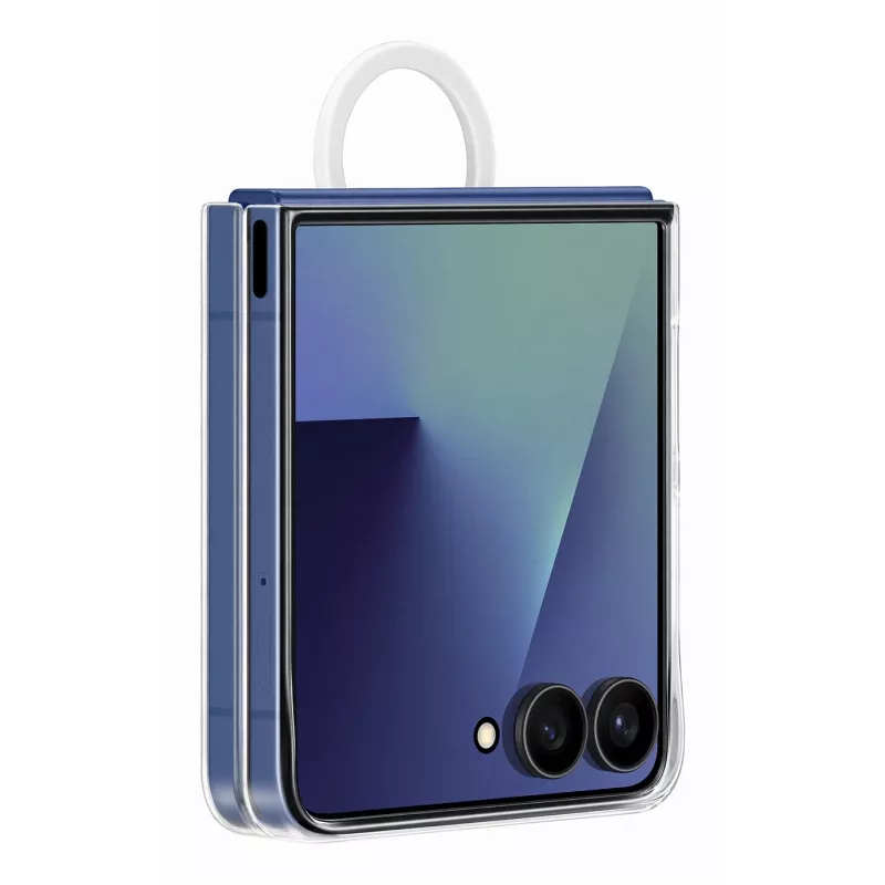 Samsung Galaxy Z Flip7 apsauginis dėklas Skaidrus EF-QF766CTEGWW