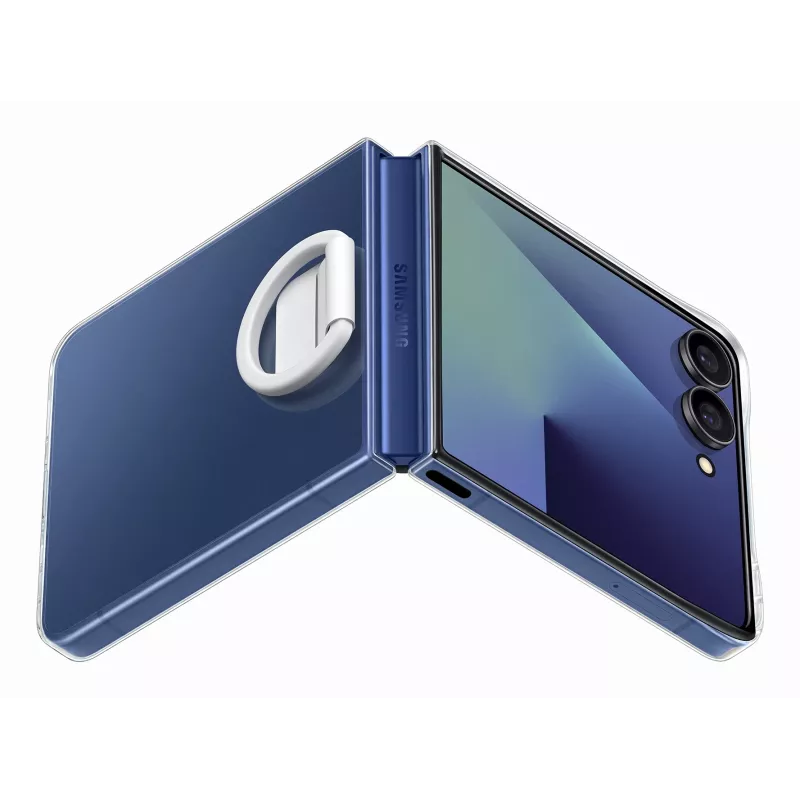Samsung Galaxy Z Flip7 apsauginis dėklas Skaidrus EF-QF766CTEGWW