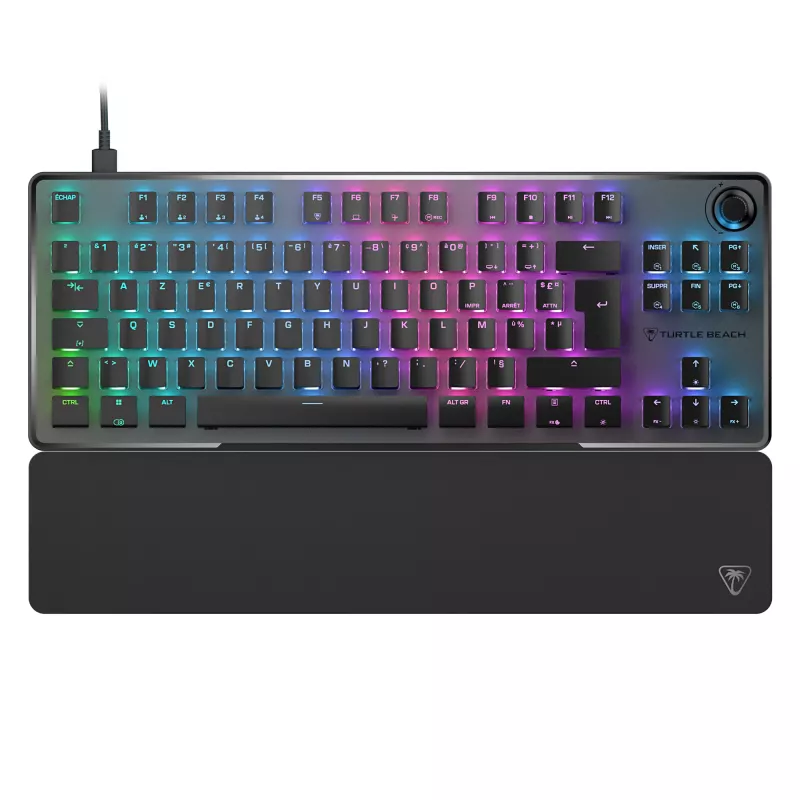 Turtle Beach Vulcan II TKL Pro klaviatūra žaidimams USB AZERTY juoda vokiška