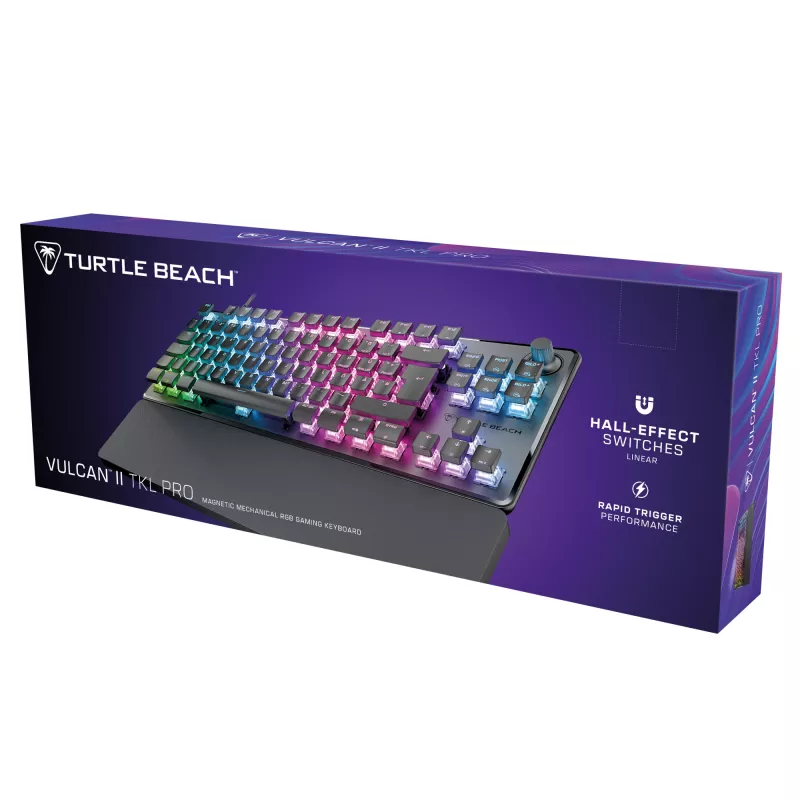 Turtle Beach Vulcan II TKL Pro klaviatūra žaidimams USB AZERTY juoda vokiška