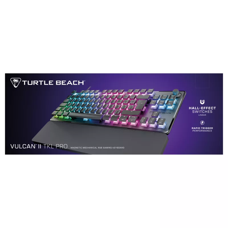 Turtle Beach Vulcan II TKL Pro klaviatūra žaidimams USB AZERTY juoda vokiška