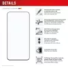 Displex Premium Screen Protector (Full Cover, 10H), skirtas Samsung Galaxy S25 FE/S24 FE, su Eco montavimo rėmeliu, viso ekrano apsauga