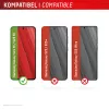 Displex Premium Screen Protector (Full Cover, 10H), skirtas Samsung Galaxy S25 FE/S24 FE, su Eco montavimo rėmeliu, viso ekrano apsauga