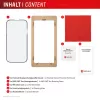 Displex Premium Screen Protector (Full Cover, 10H), skirtas Samsung Galaxy S25 FE/S24 FE, su Eco montavimo rėmeliu, viso ekrano apsauga