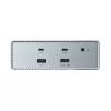 Targus HDG215-EUZ USB-C stotelė su 15 prievadų, sidabrinė