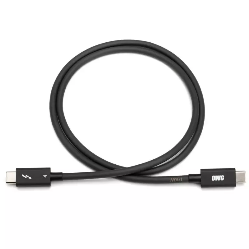 Thunderbolt laidas OWC OWCCBLTB4C2.0M 2m 40 Gbit/s Juodas