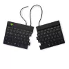 Ergonominė klaviatūra R-Go Tools Split Break v2 su pertraukų programine įranga, išskirta klaviatūra, QWERTZ (DE), laidinė, juoda