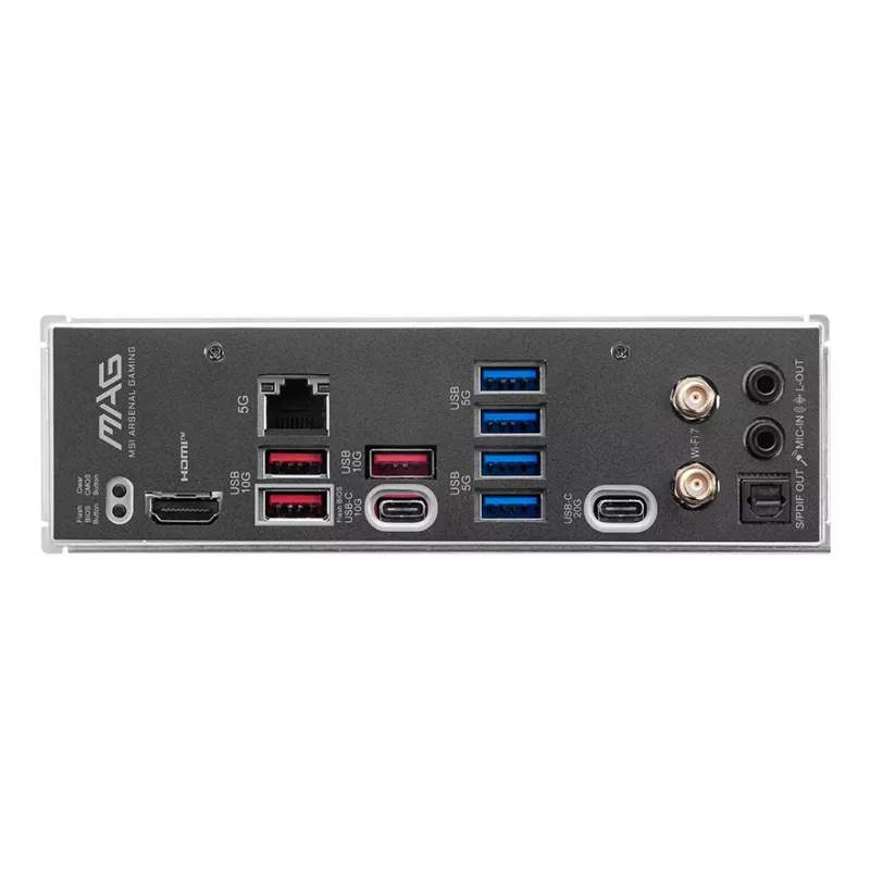 MSI MAG B850M MORTAR WIFI pagrindinė plokštė AMD B850 Socket AM5 micro ATX