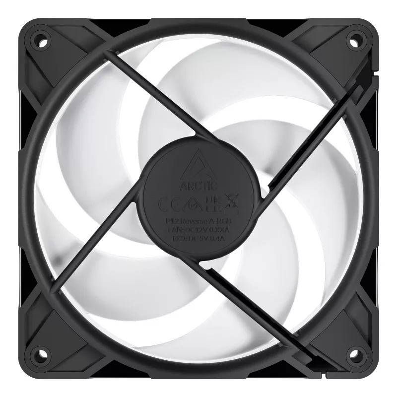 ARCTIC Freezer P12 Pro Reverse A-RGB 3 vnt. 12 cm juodas kompiuterio korpuso ventiliatorius