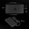 Ventiliatorių greičio valdiklis Corsair iCUE Commander Core XT