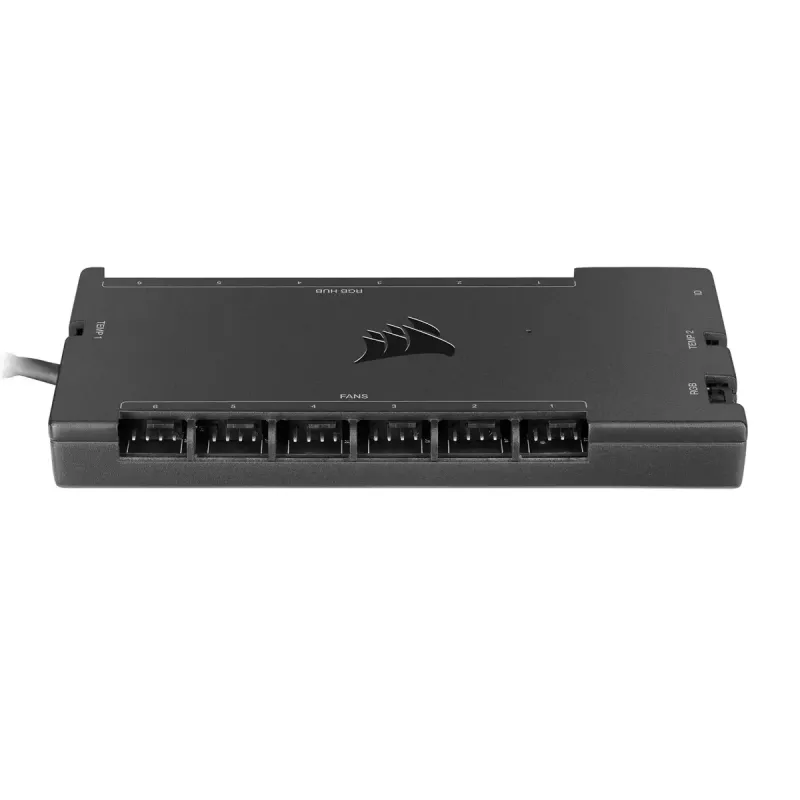 Ventiliatorių greičio valdiklis Corsair iCUE Commander Core XT