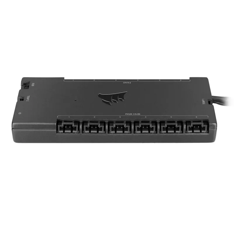 Ventiliatorių greičio valdiklis Corsair iCUE Commander Core XT
