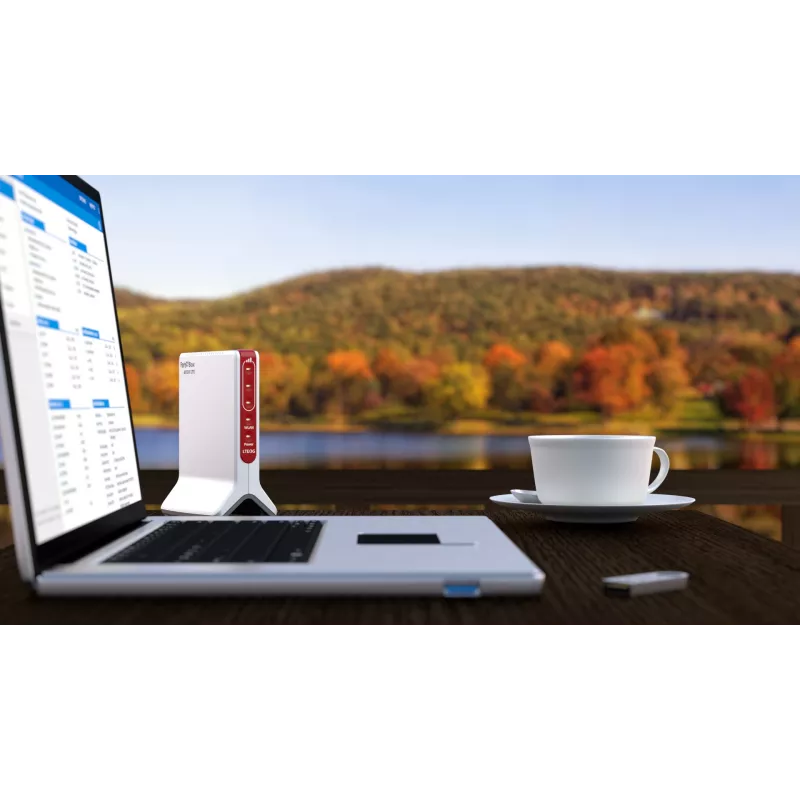 FRITZ!Box 6820 LTE belaidis maršrutizatorius Gigabit Ethernet vieno dažnio (2,4 GHz) 4G Baltas