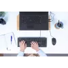 Trust Primo klaviatūra su pele, USB, vokiškas išdėstymas, juoda