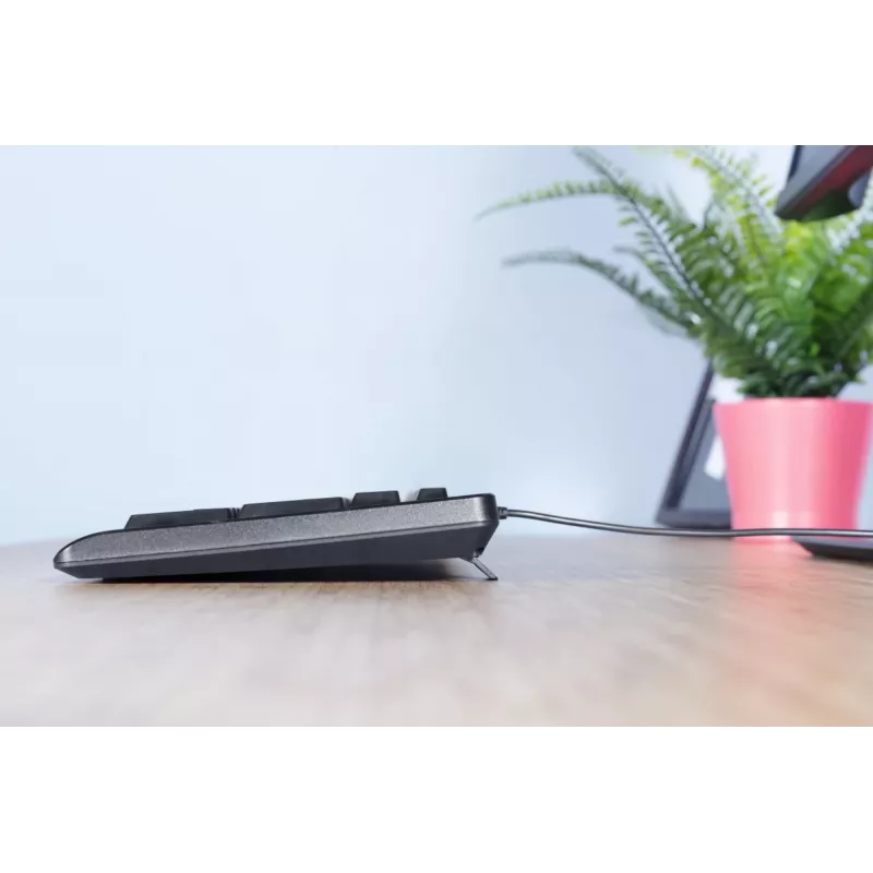 Trust Primo klaviatūra su pele, USB, vokiškas išdėstymas, juoda