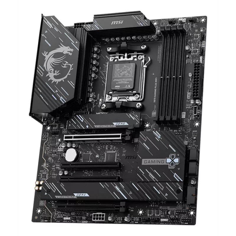 MSI X870 GAMING PLUS WIFI pagrindinė plokštė AMD X870 Socket AM5 ATX