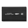 Korpusas HDD/SSD QOLTEC 51861 2,5 colio SATA3 diskams, USB 3.0, juodas