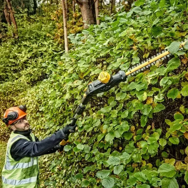 Akumuliatorinis stiebinis krūmapjovė DeWALT DCMPH566N-XJ