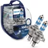 Philips RacingVision GT200 12342RGTS2 aukšto našumo halogeninė lemputė, 60 W, 12 V, H4, 3600 K, 2 vnt.