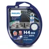 Philips RacingVision GT200 12342RGTS2 aukšto našumo halogeninė lemputė, 60 W, 12 V, H4, 3600 K, 2 vnt.