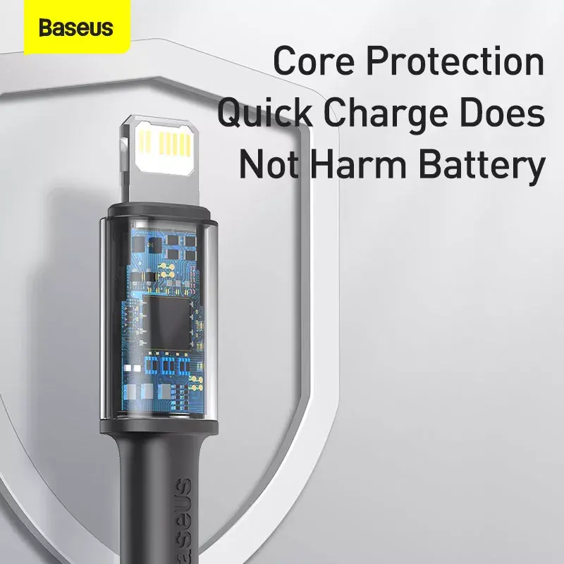 Lightning laidas Baseus CATLGD-A01 2m Juodas