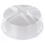 Hama S-Capo skaidrus apvalus PU plastiko maisto dangtelis