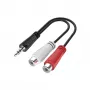Hama 00200350 garso laidas 0.15 m 3,5 mm RCA juodas