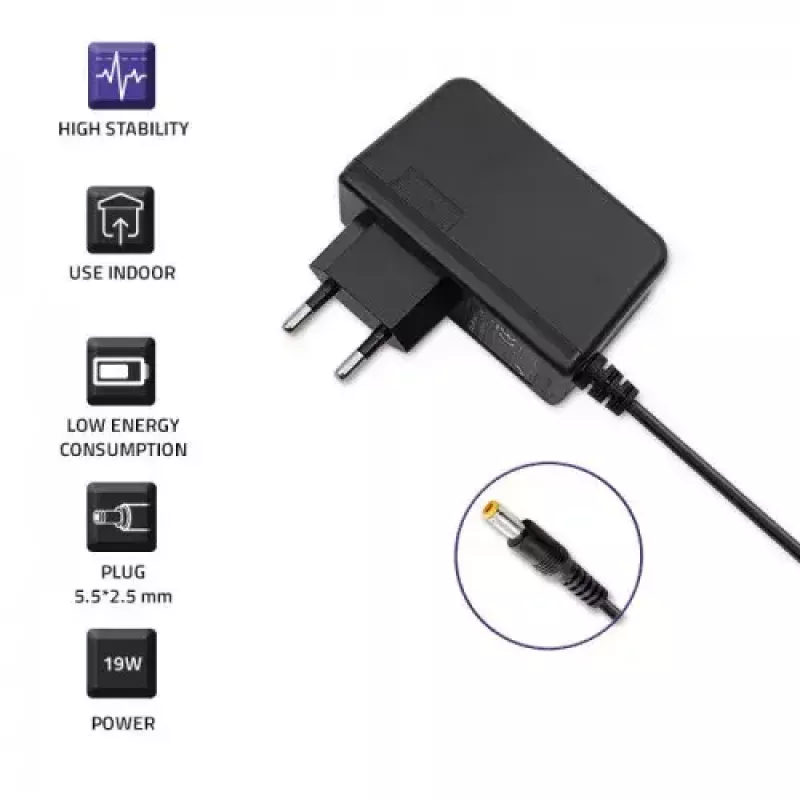 Maitinimo adapteris Qoltec 51034 19W juodas 220-240V