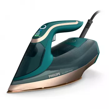 Lyginimo lygintuvas Philips DST8030/70 – 3000 W, SteamGlide Elite padas, 0.35 L talpa, 1,78 kg, vertikalus garas, žalia