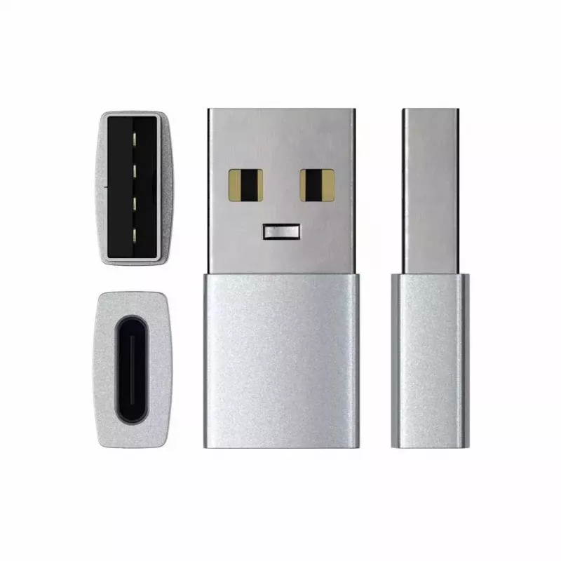Satechi ST-TAUCS USB-A į USB-C adapteris (sidabrinis)