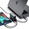 Satechi ST-UC165GM-EU universalus greitasis 4x USB-C PD 165W įkroviklis (GaN)