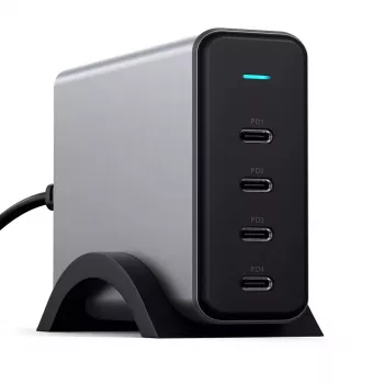 Satechi ST-UC165GM-EU universalus greitasis 4x USB-C PD 165W įkroviklis (GaN)
