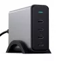 Satechi ST-UC165GM-EU universalus greitasis 4x USB-C PD 165W įkroviklis (GaN)