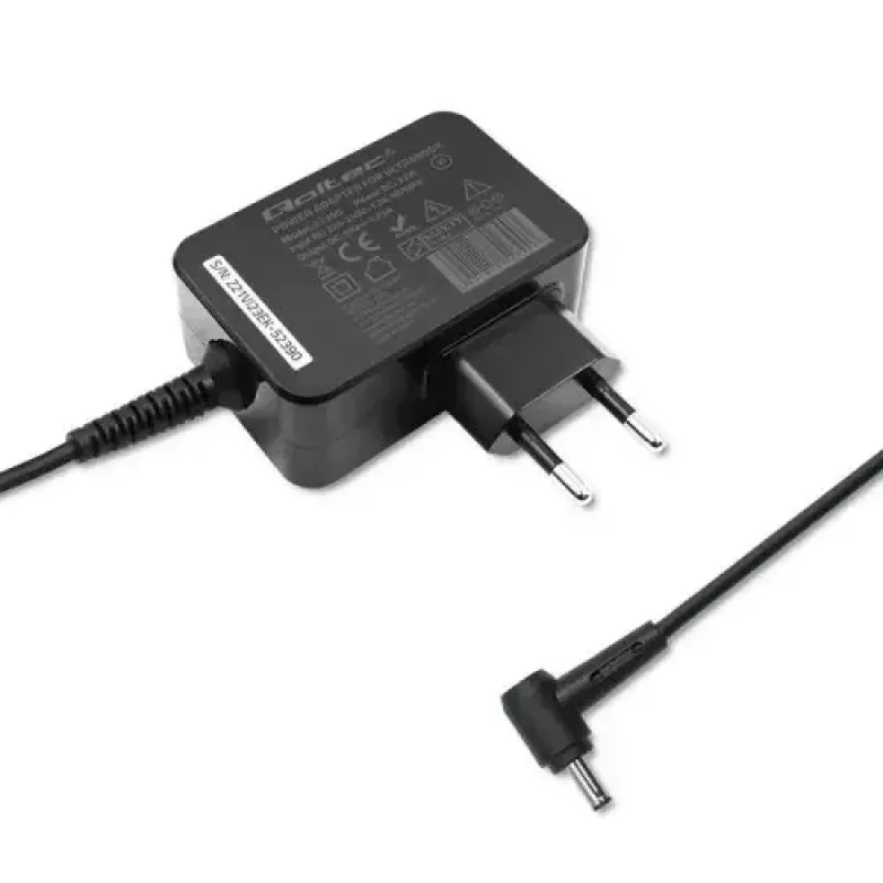 Qoltec 52408 kroviklis nešiojamam kompiuteriui 19V 2,1A juodas