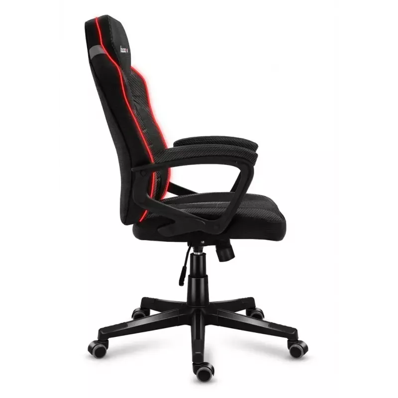 Gaming kėdė Huzaro Force 2.5 RGB Mesh – kvėpuojančiu tinkleliu, RGB apšvietimu, reguliuojamu aukščiu, atlošiama, 130 kg