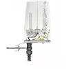 QuWireless QuSpot AX10S visakryptė Wi-Fi + Bluetooth antena Teltonika RUTX10 maršrutizatoriui, 2,4–6 GHz, 7 dBi, PoE/LAN, vertikali poliarizacija, IP67, balta