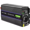 QOLTEC Monolith 600 W keitiklis – 12 V į 230 V, USB PD 18 W, automobiliui/namams, juodas