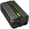 QOLTEC Monolith 600 W keitiklis – 12 V į 230 V, USB PD 18 W, automobiliui/namams, juodas