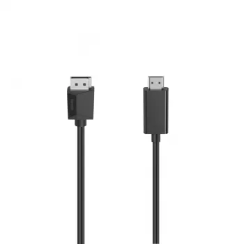 Kabelio adapteris Hama 00205144 1,5 m DisplayPort į HDMI juodas