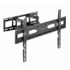 Gembird WM-80ST-03 televizoriaus laikiklis ant sienos, pakreipiamas ir sukamas, 37-80 colių, 40 kg, juodos spalvos