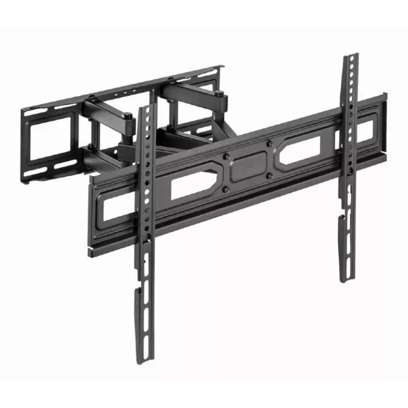 Gembird WM-80ST-03 televizoriaus laikiklis ant sienos, pakreipiamas ir sukamas, 37-80 colių, 40 kg, juodos spalvos