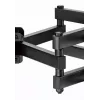Gembird WM-80ST-03 televizoriaus laikiklis ant sienos, pakreipiamas ir sukamas, 37-80 colių, 40 kg, juodos spalvos