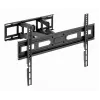 Gembird WM-80ST-03 televizoriaus laikiklis ant sienos, pakreipiamas ir sukamas, 37-80 colių, 40 kg, juodos spalvos